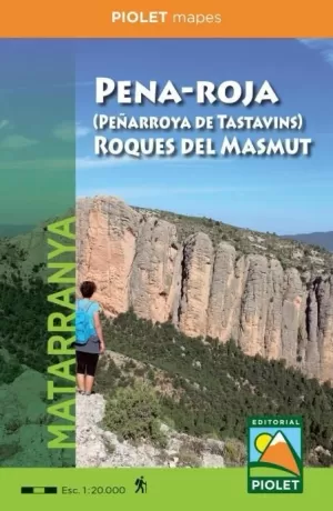 PENA-ROJA (PEÑARROYA DE TASTAVINS) ROQUES DEL MASMUT 1:20.000 (MAPA PIOLET)