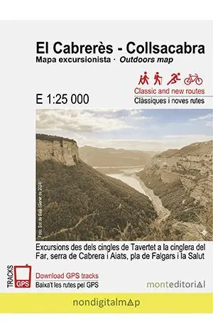 EL CABRERÈS - COLLSACABRA 1:25.000 (MAPA MONTEDITORIAL)