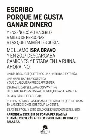 ESCRIBO PORQUE ME GUSTA GANAR DINERO