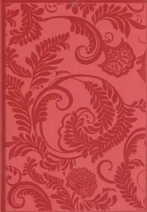 LIBRETA GRANDE VELVET (ROJA)
