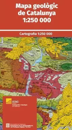 MAPA GEOLÒGIC DE CATALUNYA 1:250.000 (MAPA ICGC)
