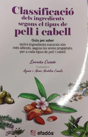 CLASSIFICACIÓ DELS INGREDIENTS SEGONS EL TIPUS DE PELL I CABELL