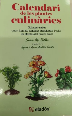 CALENDARI DE LES PLANTES CULINÀRIES (DESPLEGABLE)