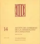 ACCIÓN DE GOBIERNO DE LA GENERALITAT DE CATALUNYA 1983 (ENERO-JUNIO)