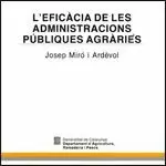 EFICÀCIA DE LES ADMINISTRACIONS PÚBLIQUES AGRÀRIES/L'