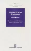EXPERIENCIAS DE GOBIERNO/MIS