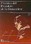 PARAULES DEL PRESIDENT DE LA GENERALITAT. GENER - DESEMBRE 2002