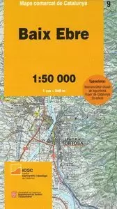 MAPA COMARCAL 1:50.000 BAIX EBRE (9-ICC)