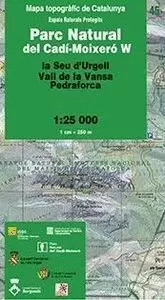 PARC NATURAL DEL CADI-MOIXERO W 1:25.000 (45 MAPA ICGC) PARC NATURAL DEL CADI-MOIXERO W 1:25.000 (45 MAPA ICGC)
