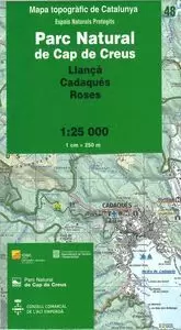 PARC NATURAL CAP DE CREUS 1:25.000 (48 MAPA ICGC)