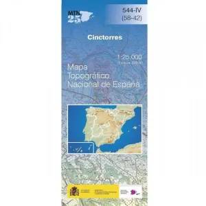 544-IV CINCTORRES 1:25.000 (CNIG)