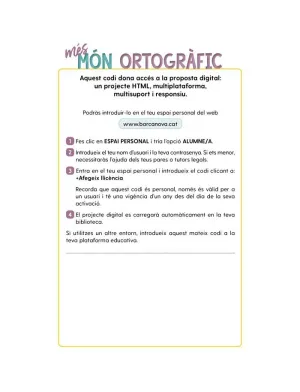 MÉS MÓN ORTOGRÀFIC 5