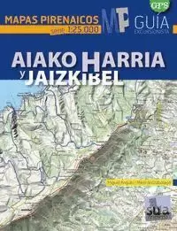 AIAKO HARRIA Y JAIZKIBEL 1:25.000 (MAPA PIRENAICO SUA)