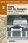 VALLE DEL RÍO ARAGÓN. JACA-CANFRANC 1:40.000 (2-PRAMES)