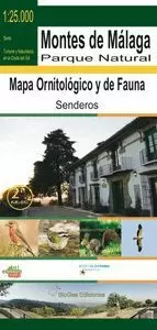 MAPA ORNITOLÓGICO Y DE FAUNA DEL PARQUE NATURAL MONTES DE MÁLAGA