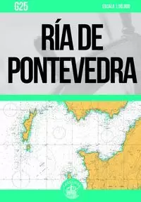 RÍA DE PONTEVEDRA - G25 (CARTA NAUTICA) 1:30.000