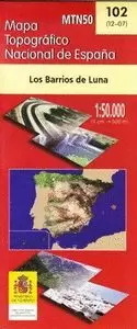 102 - LOS BARRIOS DE LUNA 1:50,000 (CNIG)