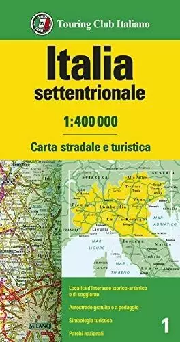 ITALIA NORD 1:400.000 (TCI)