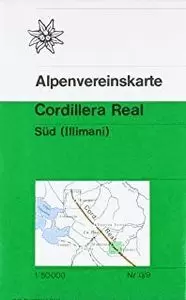 CORDILLERA REAL SUD (ILLIMANI) 1:50.000 (0/9-ALPENVEREINSKARTE)