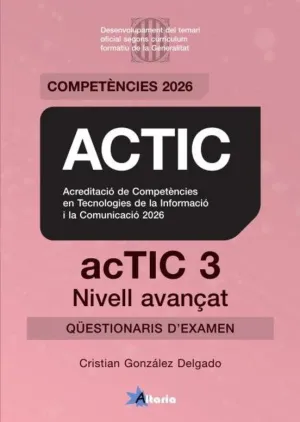 CERTIFICAT ACTIC 3 QÜESTIONARIS