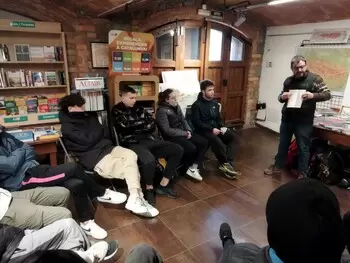 Els instituts visiten Muntanya de Llibres! Els instituts visiten Muntanya de Llibres!