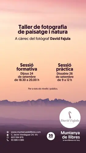 Taller de fotografia de natura i paisatge
